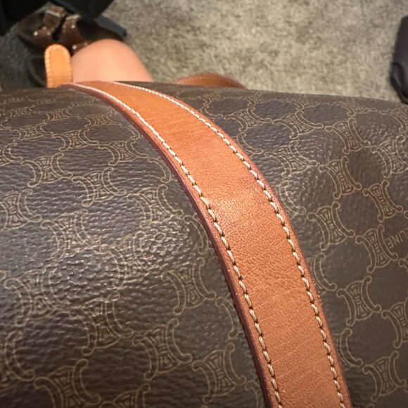 Celine Macadam Vintage Zippered Shoulder Tote, EUC - Picture 17 of 17